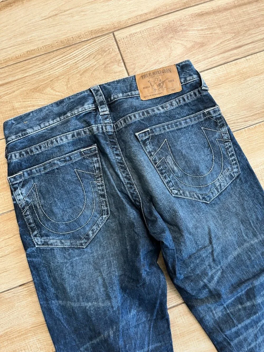 Mens True Religion Straight Denim Jeans - 33